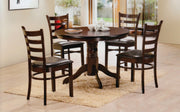 IFDCEspresso Wooden 5Pc Dining Set T - 1060 C - 1062