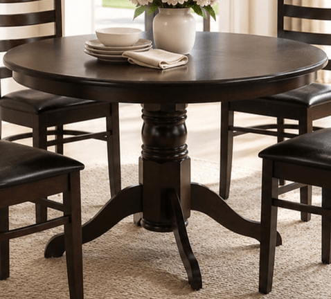 IFDCEspresso Wooden 5Pc Dining Set T-1060 C-1062