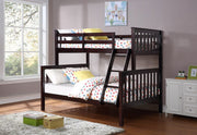 IFDCEspresso Wooden Bunk Bed B - 102E (Single/Double)