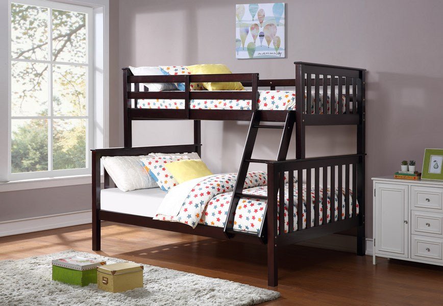 IFDCEspresso Wooden Bunk Bed B - 102E (Single/Double)