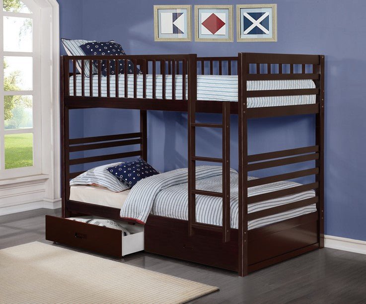 IFDCEspresso Wooden Bunk Bed B - 110E (Single/Single)