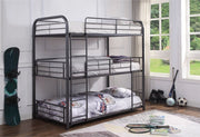 IFDCGrey Bed B - 504 (Single/Single/Single)