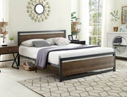 IFDCGrey Metal Bed IF - 5261