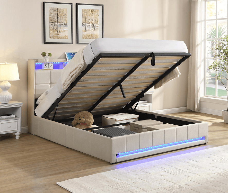 IFDCIF-5404 Soft Cream Hydraulic Storage Platform Bed