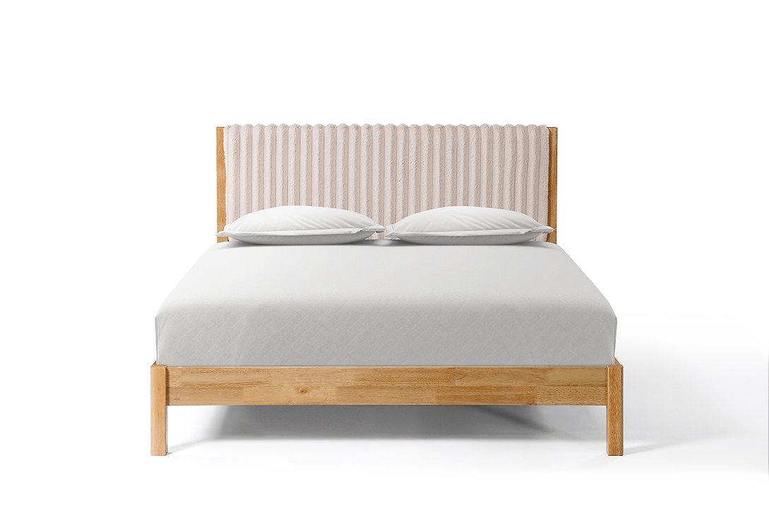 IFDCIF-5598 Natural Solid Wood Platform Bed