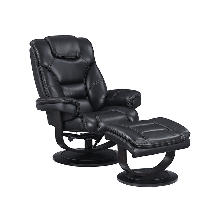 IFDCIF-6200-M Recliner (Black Leather)