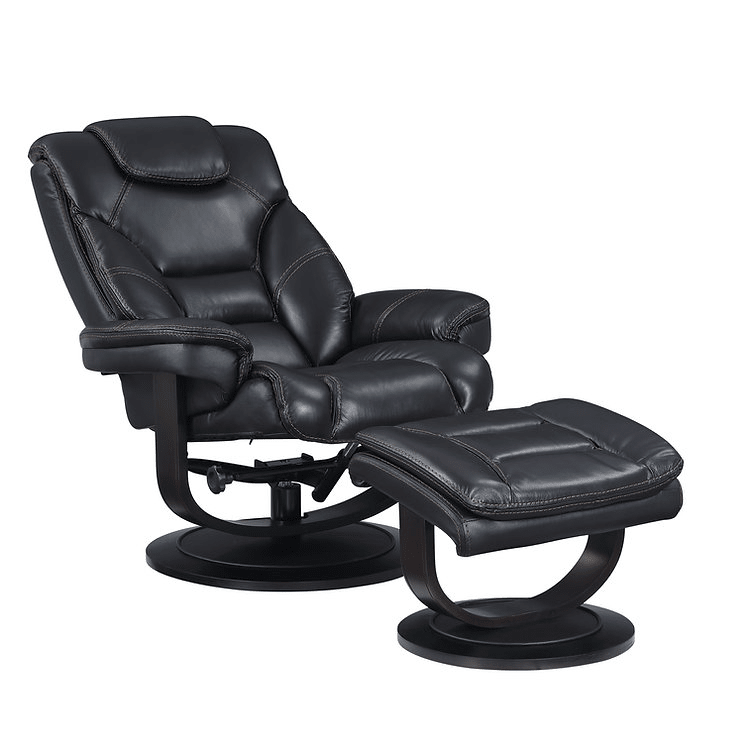 IFDCIF-6200-M Recliner (Black Leather)
