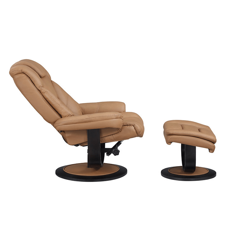 IFDCIF 6201 Recliner (Caramel Leather)