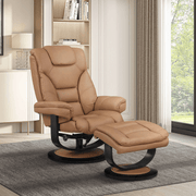 IFDCIF 6201 Recliner (Caramel Leather)