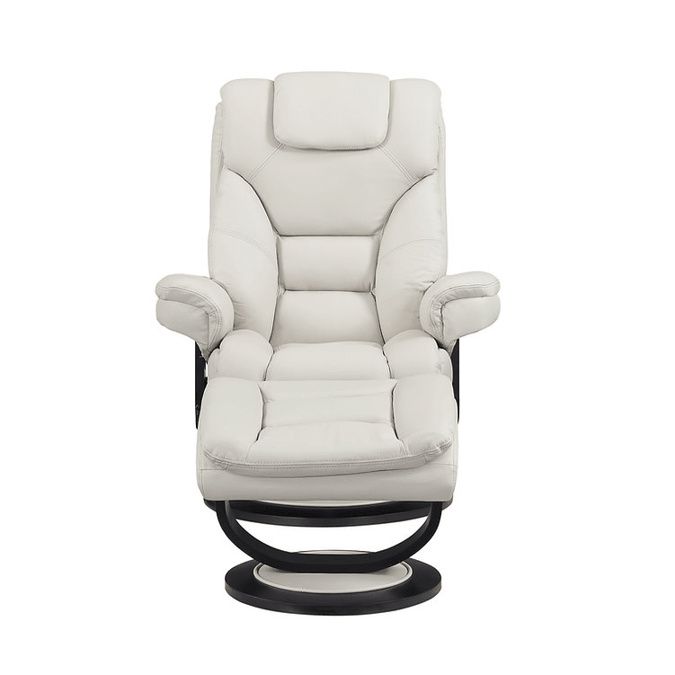 IFDCIF-6202-M Recliner (Light Beige Leather)