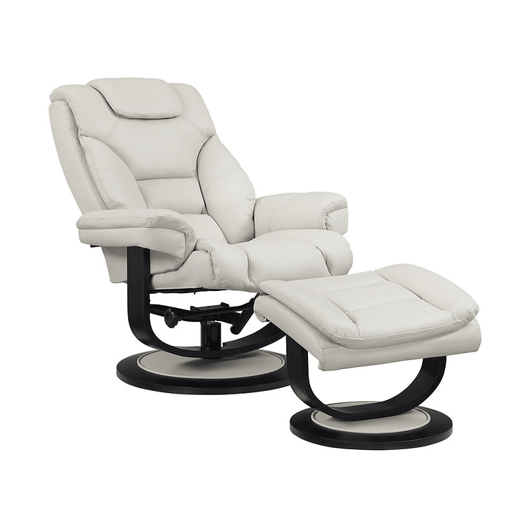 IFDCIF-6202-M Recliner (Light Beige Leather)