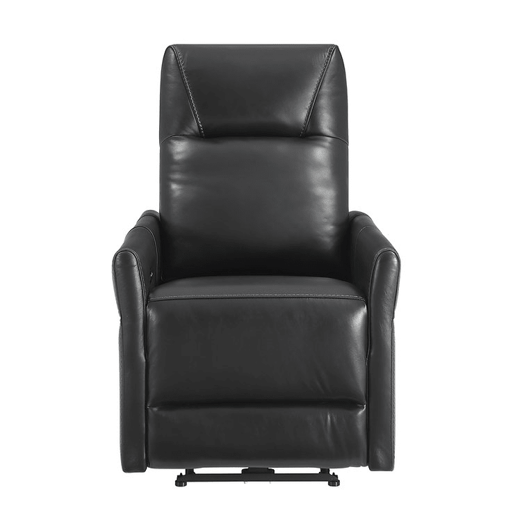 IFDCIF-6392-M Recliner (Blackberry Leather)