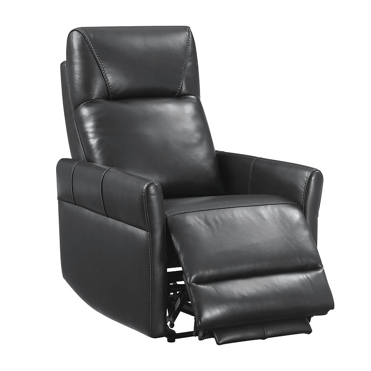 IFDCIF-6392-M Recliner (Blackberry Leather)