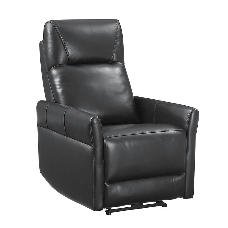 IFDCIF-6392-M Recliner (Blackberry Leather)