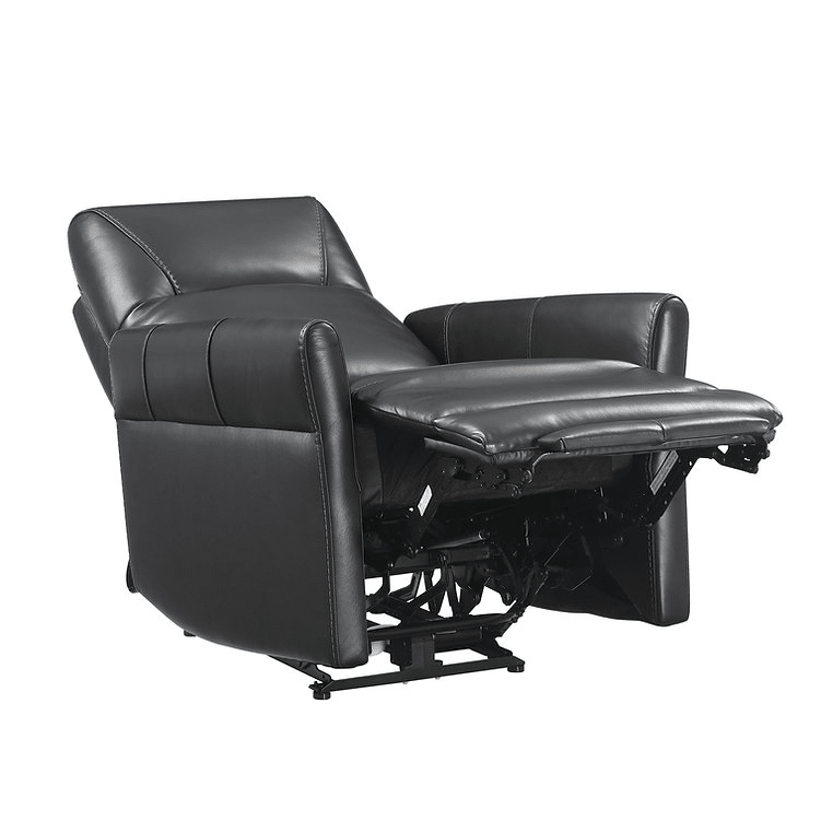 IFDCIF-6392-M Recliner (Blackberry Leather)