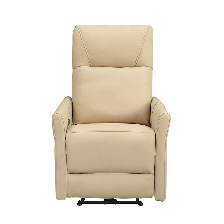 IFDCIF 6394 Recliner (Ivory Leather)