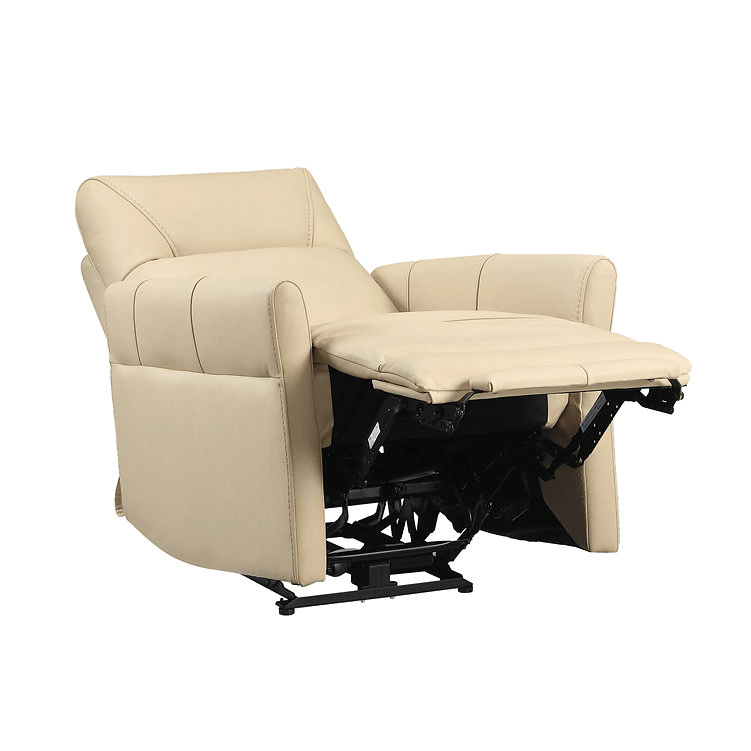 IFDCIF 6394 Recliner (Ivory Leather)