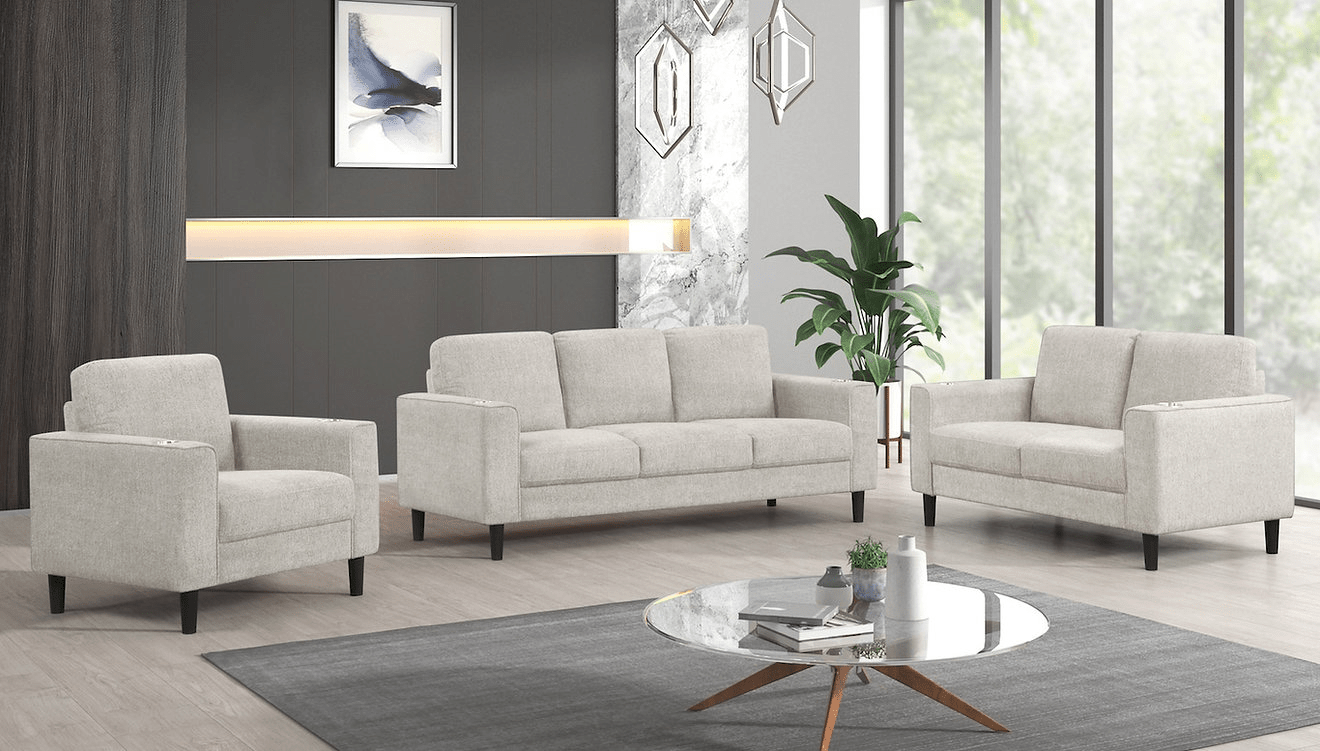 IFDCIF 8241 Beige Sofa Set