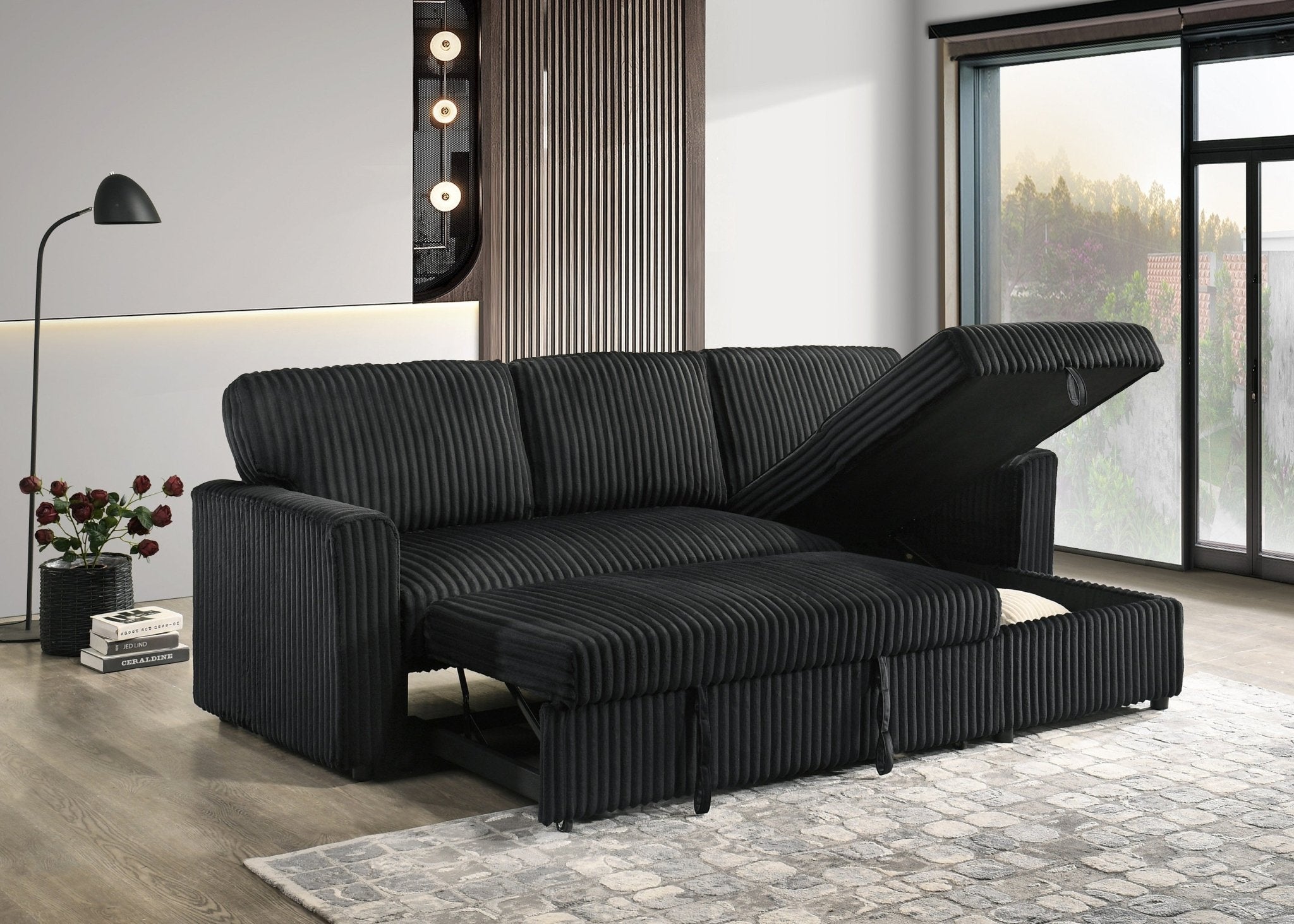IFDCIF - 9024 W/Reversible Chaise Sofa Bed