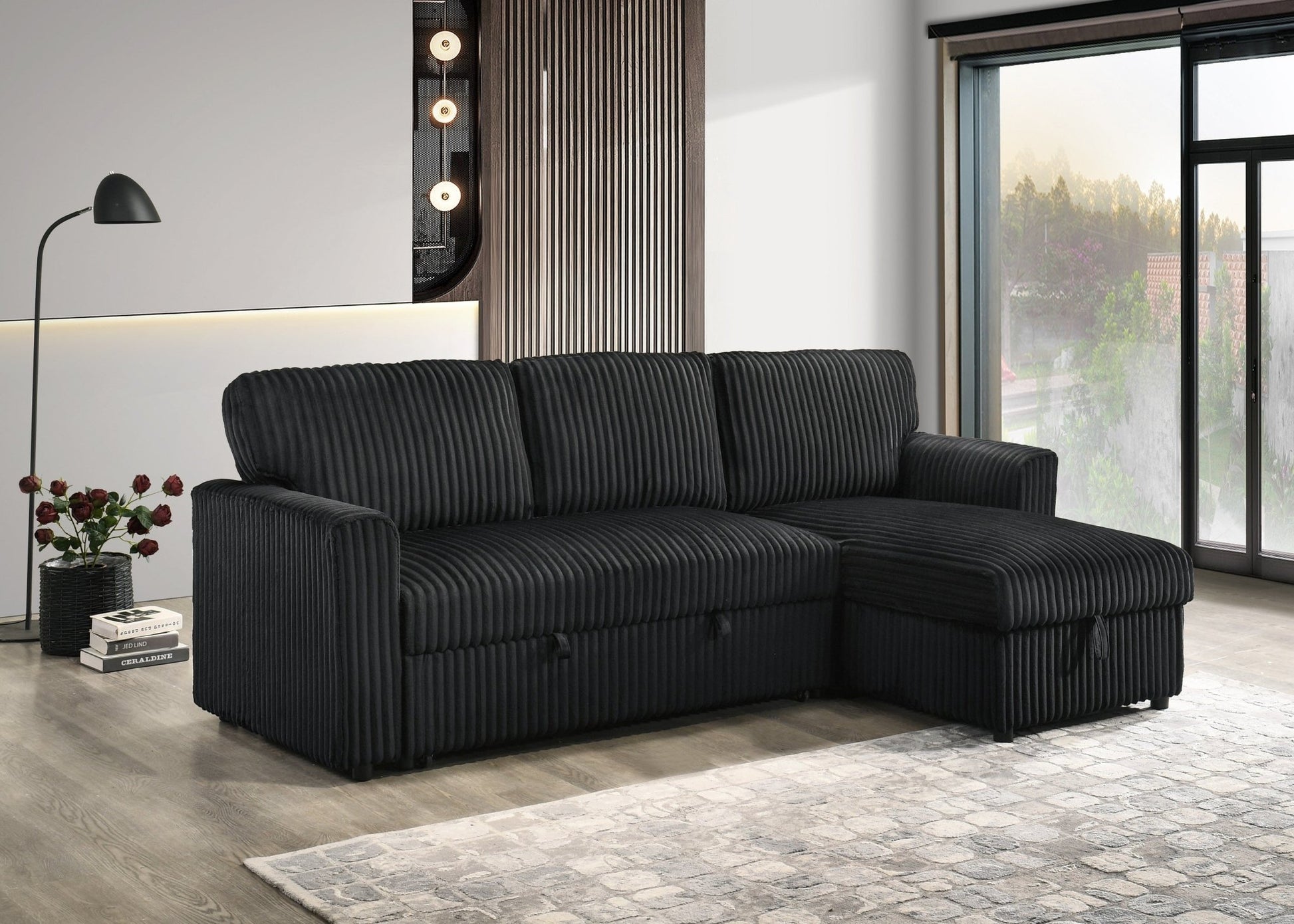 IFDCIF - 9024 W/Reversible Chaise Sofa Bed