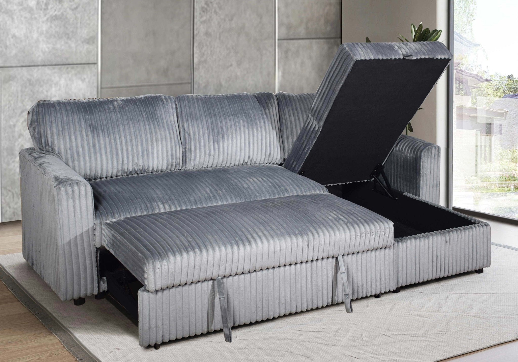 IFDCIF - 9025 W/Reversible Chaise Sofa Bed