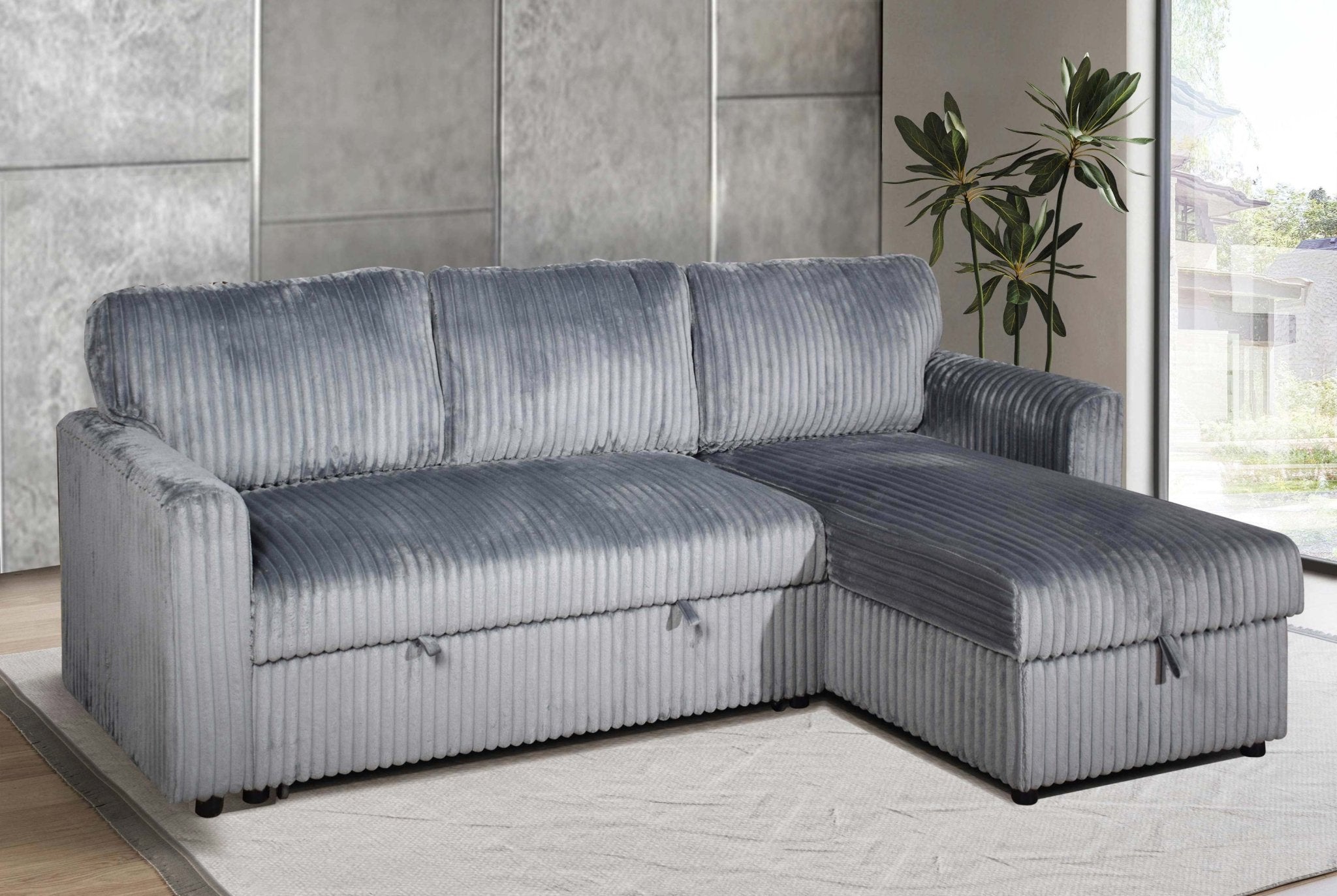IFDCIF - 9025 W/Reversible Chaise Sofa Bed