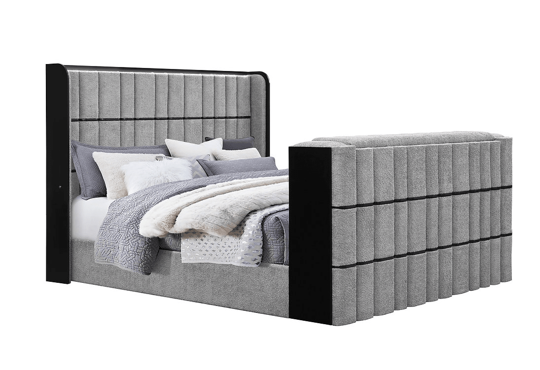 IFDCIsabella - Grey Bedroom Set