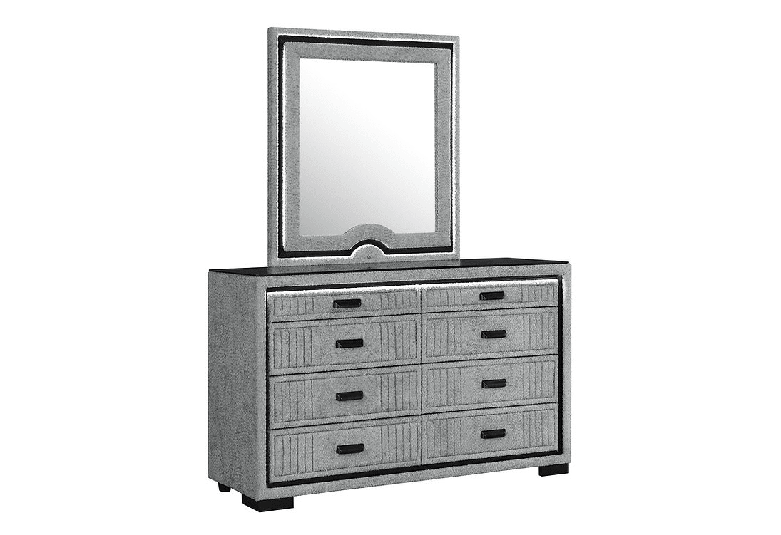 IFDCIsabella - Grey Bedroom Set