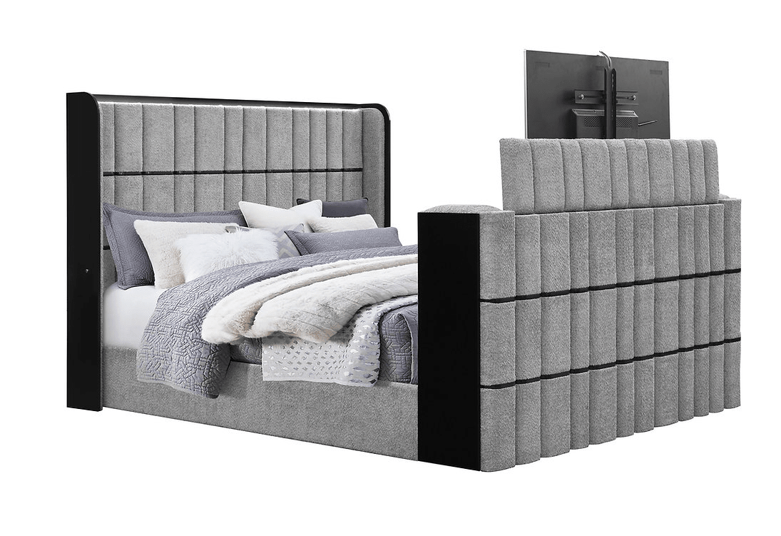 IFDCIsabella - Grey Bedroom Set
