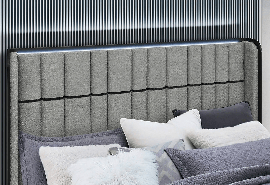 IFDCIsabella - Grey Bedroom Set