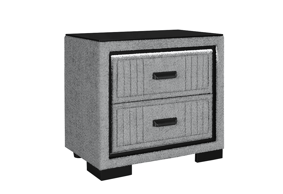 IFDCIsabella - Grey Bedroom Set