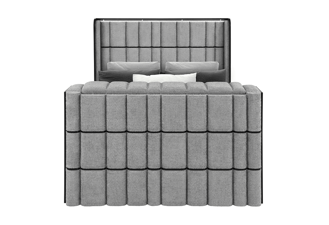 IFDCIsabella - Grey Bedroom Set