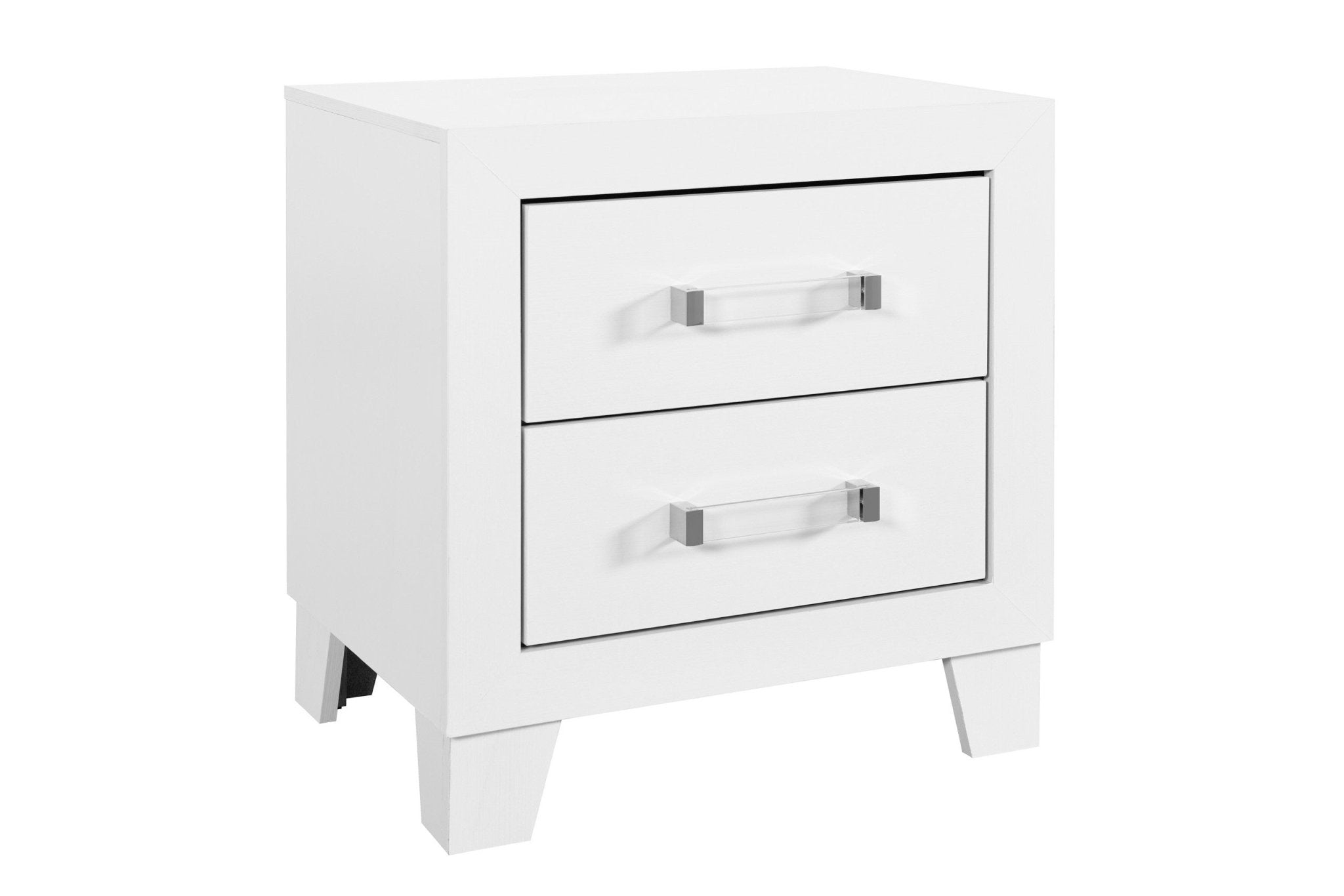 IFDCLuccia - White Bed Set
