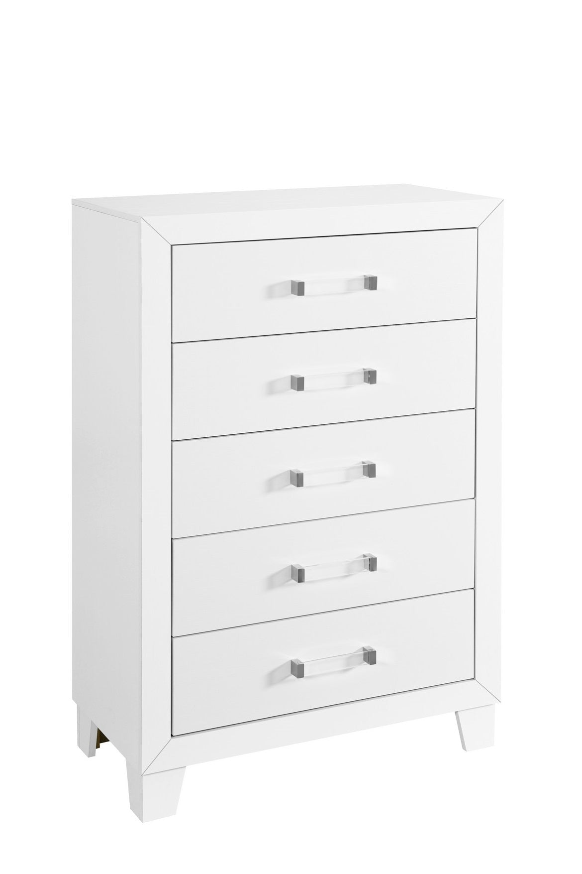 IFDCLuccia - White Bed Set