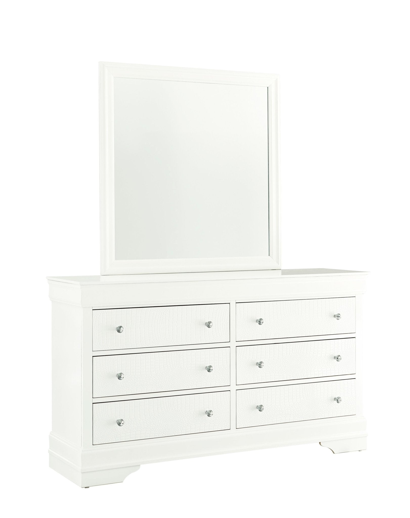 IFDCPompei (White) Bed Set