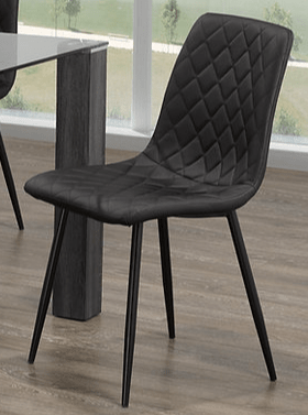 IFDCRectangular Glass 7pc Dining Set T-1449 C-1710