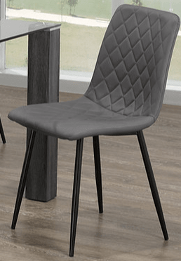 IFDCRectangular Glass 7pc Dining Set T-1449 C-1712