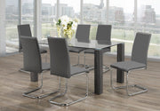 IFDCRectangular Glass 7pc Dining Set T - 1449 C - 1873