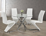 IFDCRound Glass 5pc Dining Set T - 1447 C - 1786