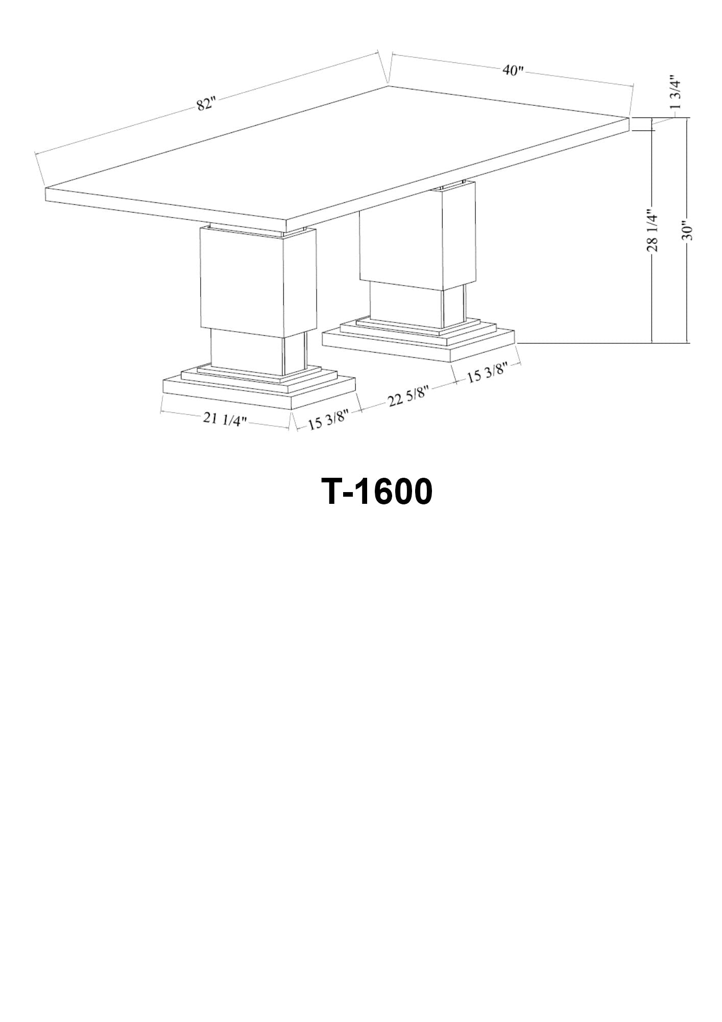 IFDCSoft Grey Fabric 7pc Dining Set IF - 1600