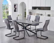 IFDCT - 1570 C - 1572 Extension Table 7pc Dining Set