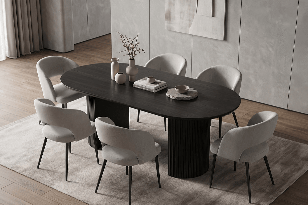 IFDCT-1643 C-1645 7pc dining set