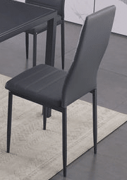 IFDCTempered Gray Glass 7pc Dining Set IF-5051