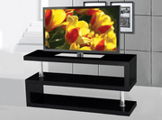 IFDCTV Stand Glossy Black with Chrome IF - 5015B
