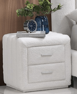 IFDCWhite Teddy Bear Fabric Bed Set IF - 5100/ IF - 5101/ IF - 5102