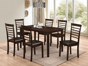 IFDCWooden Dining Table 7Pc Dining Set T - 1048 C - 1011