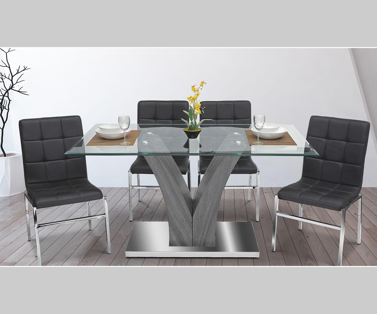 KLIC - 142 - BK Weston Chairs (Set of 4 )