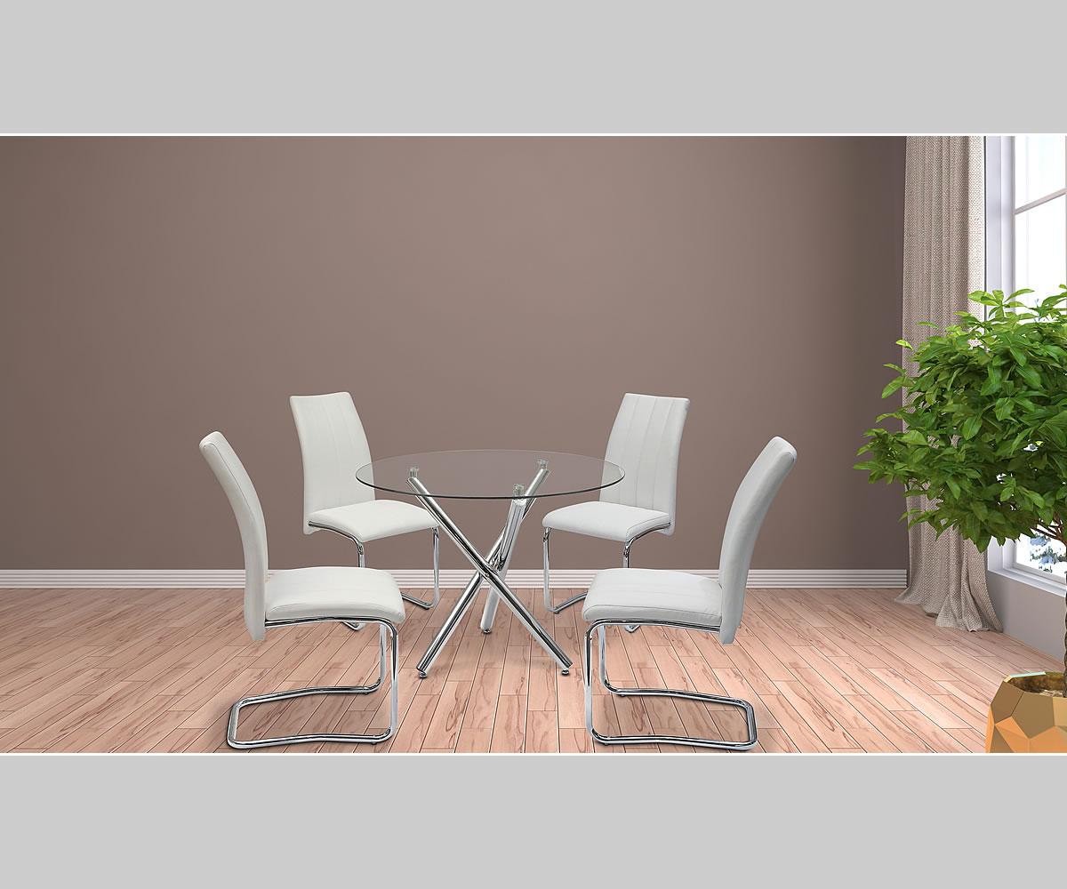 KLISC - 465 - 2 - WH Napa Chairs (Set of 2 )