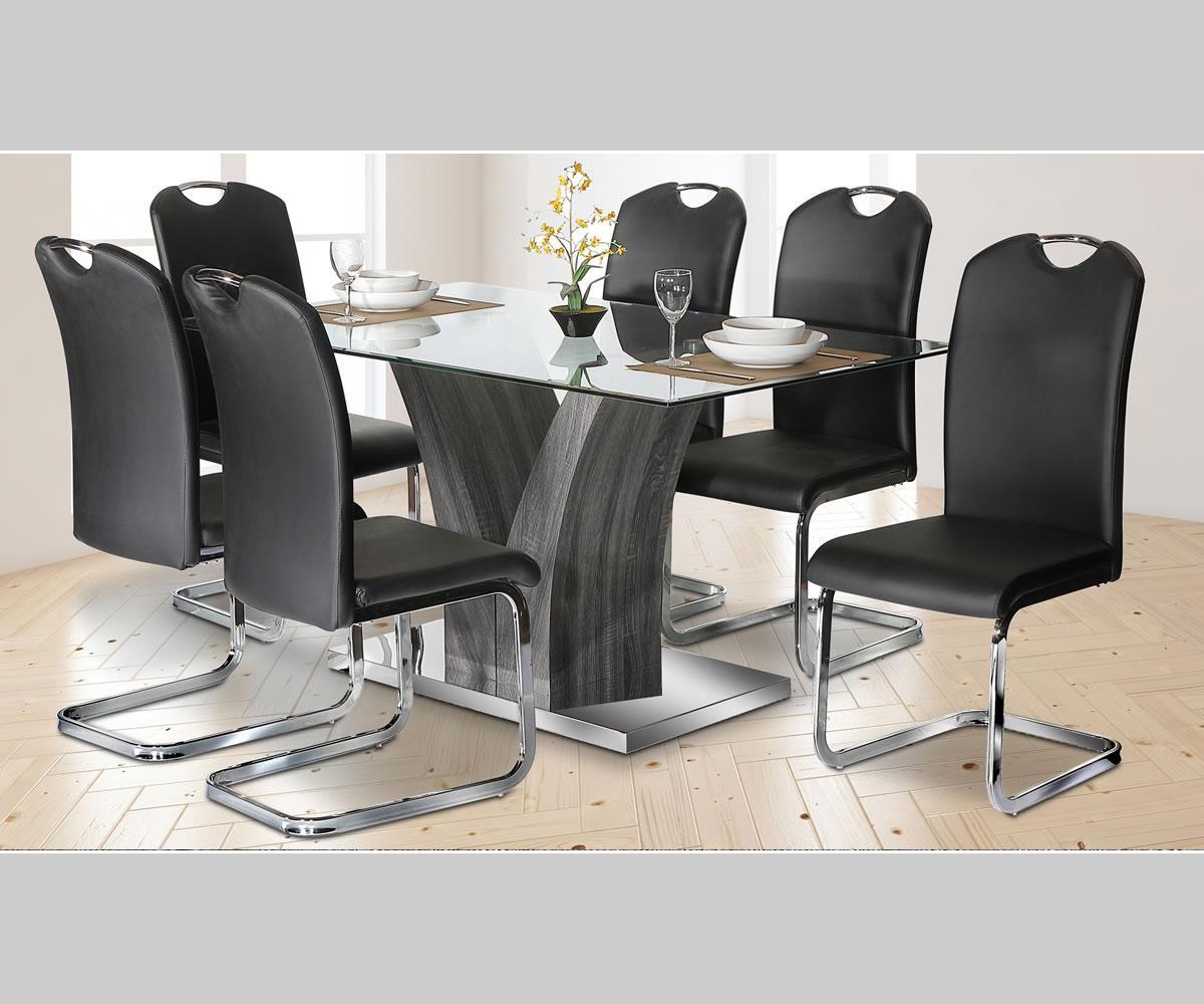 KLISD638 - BK Lorie Chairs (Set of 2 )