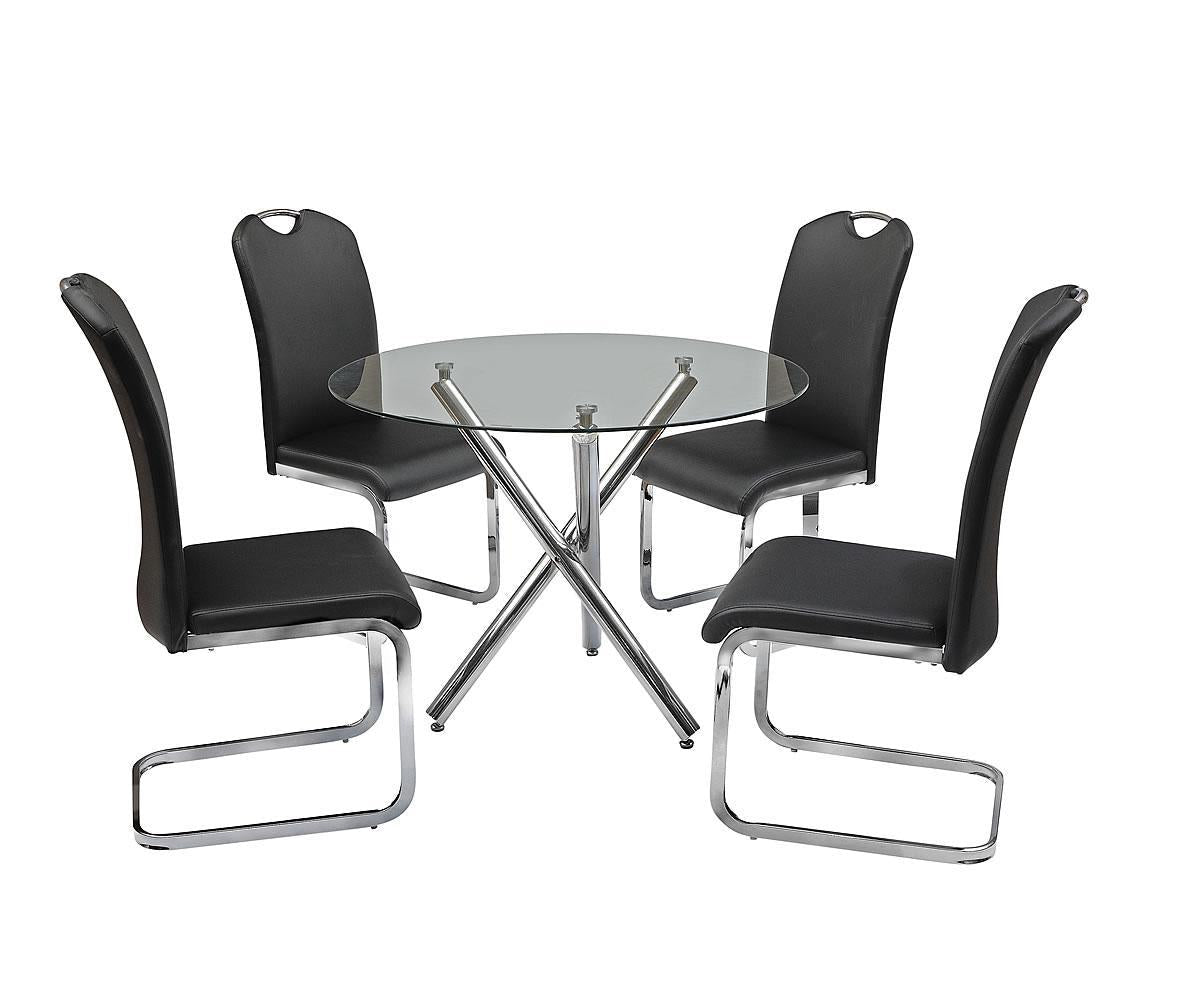 KLISD638 - BK Lorie Chairs (Set of 2 )